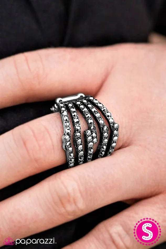 Rings Paparazzi Jewelry Paparazzi Ring Stack Attack Silver
