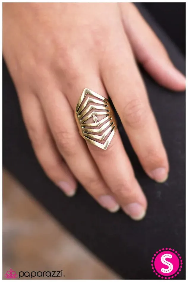 Rings Paparazzi Jewelry Paparazzi Ring The ATeam Brass