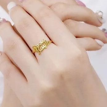 Rings Personalized CutOut Name Ring in 925 Sterling Silver Customizable with 18K Gold Rose Gold or Platinum Plating 8 Characters Belbren Rings Personalized CutOut Name Ring in 925 Sterling Silver Customizable with 18K Gold Rose Gold or Platinum Plating 8 Characters Belbren