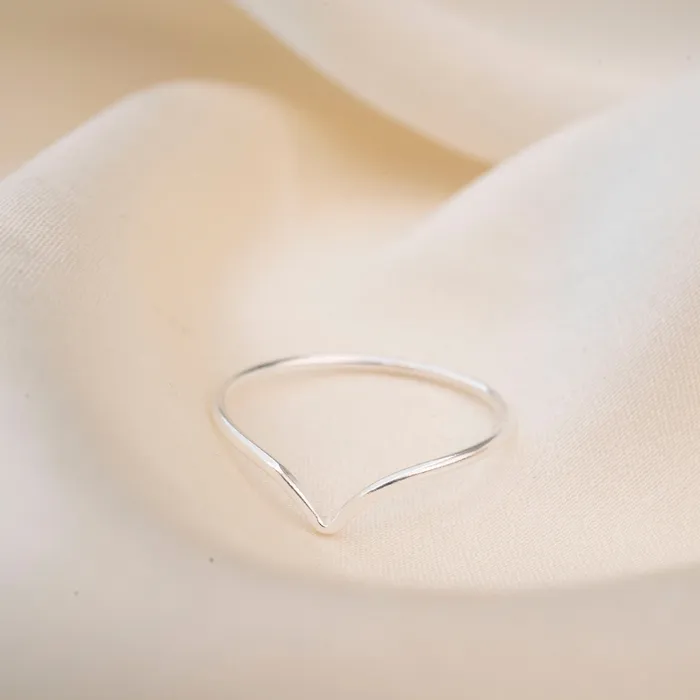 Rings The Rose Gypsy Silver Chevron Ring