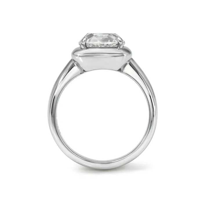 Single Stone Platinum Cori Ring Single Stone Rings