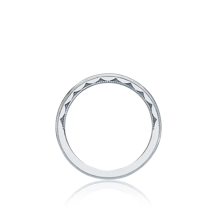 Tacori Rings Tacori Sculpted Crescent 18K White Gold Ladies 15mm Wedding Band Tacori Rings Tacori Sculpted Crescent 18K White Gold Ladies 15mm Wedding Band