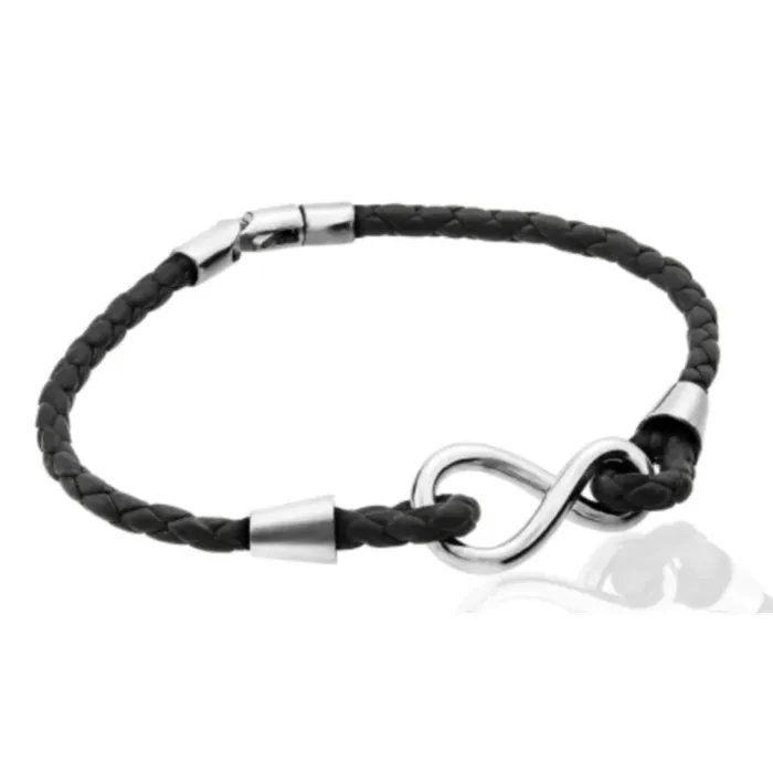 Tane Bracelets Tane Universe Bracelet Leather Sterling Medium