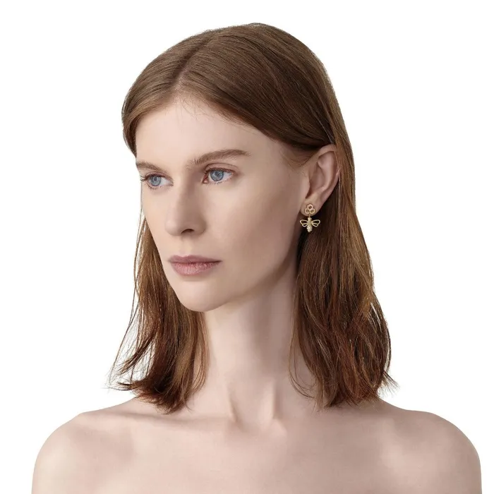Temple St Clair Temple St Clair Bee Drop Earrings Earrings