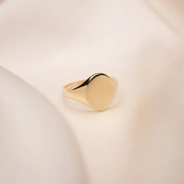 TheRoseGypsy 14k Gold Signet Ring Rings