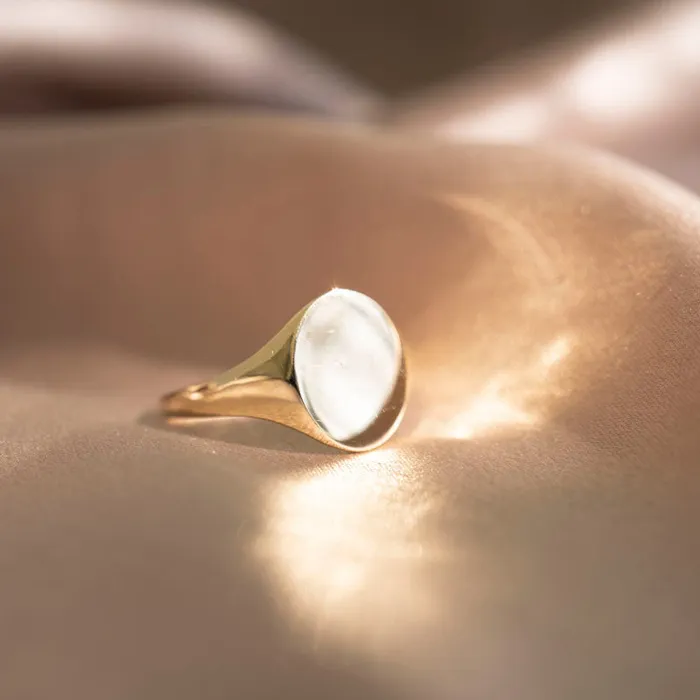 TheRoseGypsy 14k Gold Signet Ring Rings