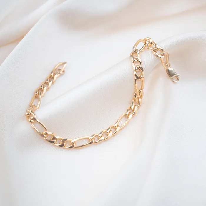 TheRoseGypsy Gold Filled Thick Figaro Necklace Necklaces