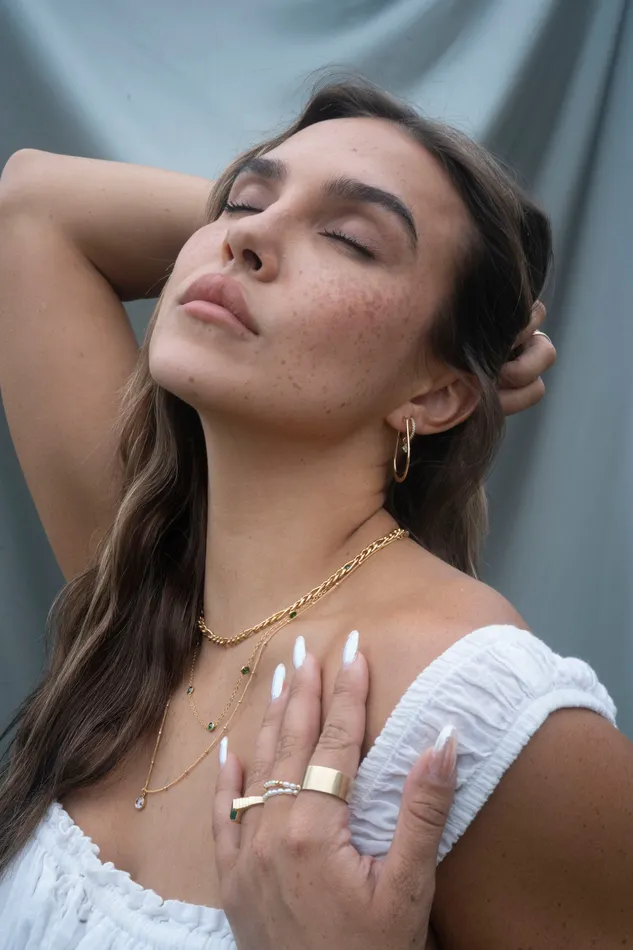 TheRoseGypsy Gold Filled Thick Figaro Necklace Necklaces
