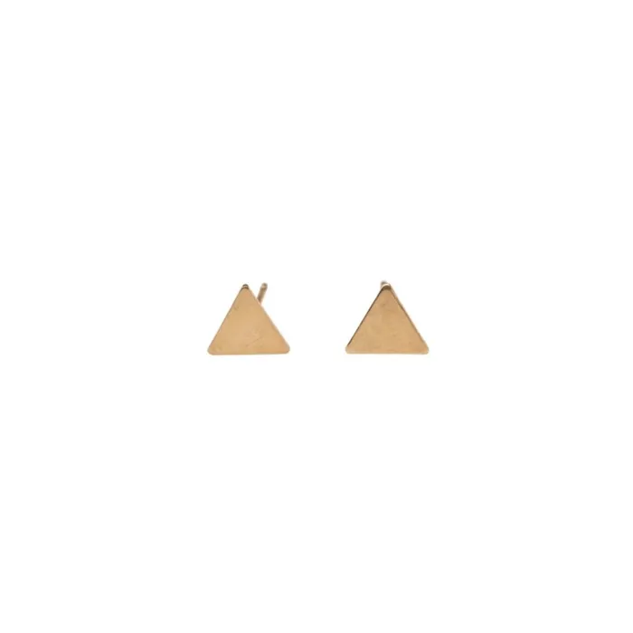 TheRoseGypsy PreStyled Sets Gold Filled Triangle Studs