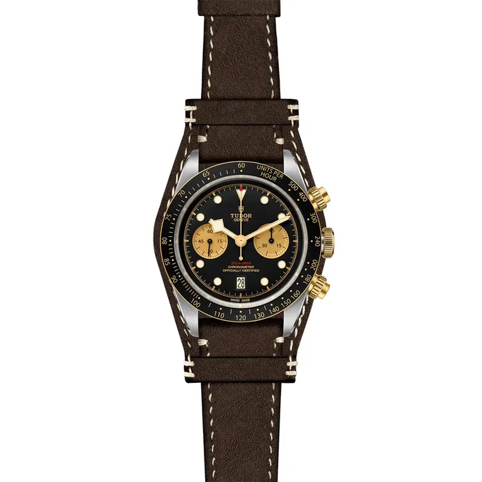 TUDOR Black Bay Chrono SG 41mm Steel and Gold Tudor Earrings