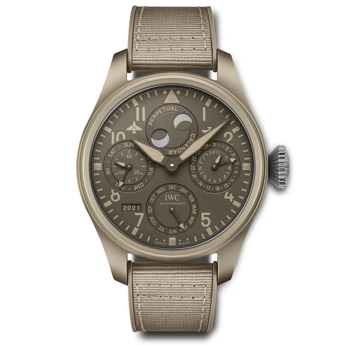 Watches IWC Schaffhausen Big Pilots Watch Perpetual Calendar Top Gun Edition Mojave Desert IW503004 Watches IWC Schaffhausen Big Pilots Watch Perpetual Calendar Top Gun Edition Mojave Desert IW503004